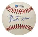 Willie Mays Monte Irvin Dual Signed Giants Baseball BAS LOA AA05931 43841