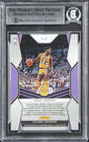 Lakers Magic Johnson Signed 2018 Panini Prizm Dominance #2 Card BAS Slabbed