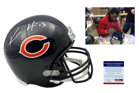 KEVIN WHITE Signed Chicago Bears Helmet - PSA/DNA Autographed w/ PHOTO