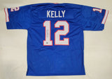 JIM KELLY AUTOGRAPHED SIGNED PRO STYLE CUSTOM XL JERSEY BECKETT QR