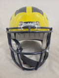 NICO COLLINS SIGNED MICHIGAN WOLVERINES F/S SPEED REPLICA HELMET BECKETT QR