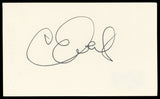 Chris Evert Authentic Signed 3x5 Index Card Autographed BAS #BM56954