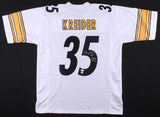 Dan Kreider Signed Pittsburgh Steelwes Jersey Inscibd SBXL Champs (JSA Hologram)