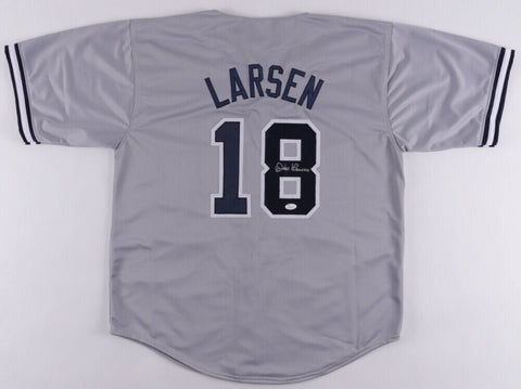 Don Larsen Signed New York Yankees Jersey (JSA Hologram) World Series MVP (1956)