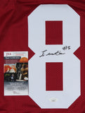 John Metchie III Signed Alabama Crimson Tide Jersey (JSA COA) 2021 Sophmore W.R.