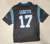 XAVIER LEGETTE SIGNED CAROLINA PANTHERS NIKE SCREENPRINT AUTHENTIC XL JERSEY BAS