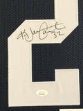 FRAMED PENN STATE KI-JANA CARTER AUTOGRAPHED SIGNED JERSEY JSA COA