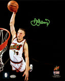 DETLEF SCHREMPF AUTOGRAPHED 8X10 PHOTO SEATTLE SUPERSONICS SLAM DUNK MCS 202452