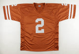 Eric Metcalf Signed Texas Longhorns Jersey (JSA COA) Cleveland Browns R.B.