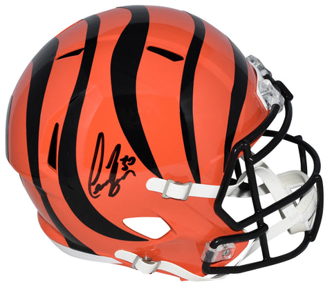 CHASE BROWN AUTOGRAPHED CINCINNATI BENGALS FULL SIZE SPEED HELMET BECKETT