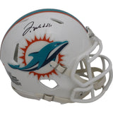 Jaylen Waddle Autographed/Signed Miami Dolphins Speed Mini Helmet FAN 46797