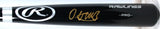 Oneil Cruz Autographed Rawlings Pro Black Bat- JSA W *Gold