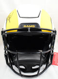 Kurt Warner Autographed Rams F/S Lunar Speed Flex Helmet- Beckett W Hologram