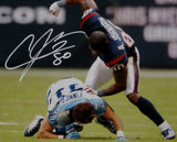 Andre Johnson Signed Houston Texans 8x10 Finnegan Fight Photo- JSA W Auth *White