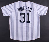 Dave Winfield Signed New York Yankees Jersey (JSA COA) 12xAll-Star OF 1977-1988