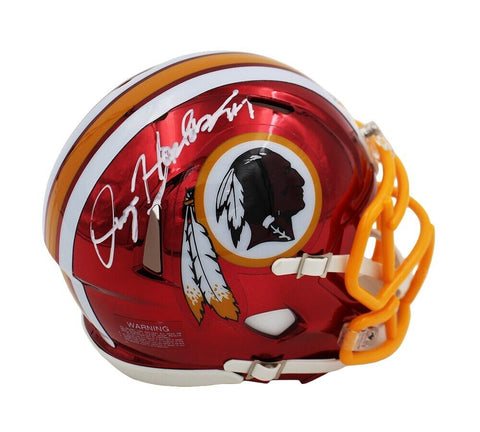 Dwayne Haskins Signed Washington Redskins Speed Chrome NFL Mini Helmet