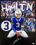 Damar Hamlin Signed 16x20 Buffalo Bills Photo BAS