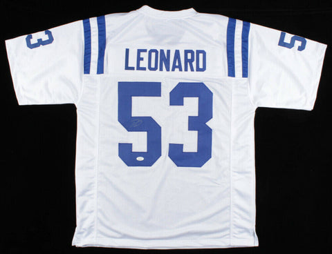 Darius Leonard Signed Indianapolis Colts Jersey (JSA COA) 2018 2nd Rd Pick / L.B