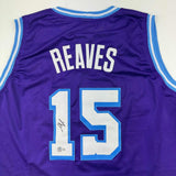 Autographed/Signed Austin Reaves Los Angeles Purple City Edition Jersey BAS COA