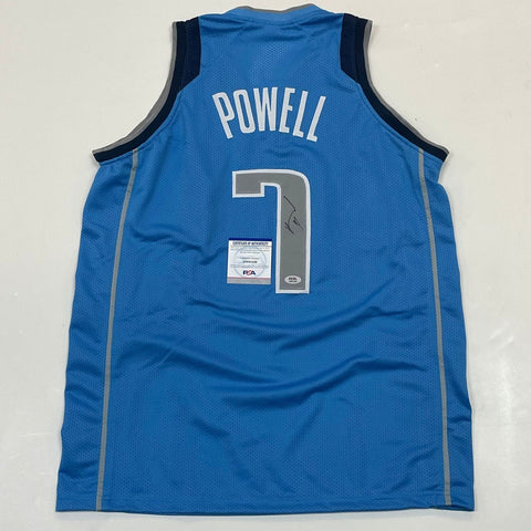 DWIGHT POWELL signed Jersey PSA/DNA Dallas Mavericks Autographed