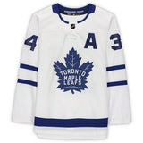 AUSTON MATTHEWS Autographed Authentic Captain White Adidas Jersey FANATICS