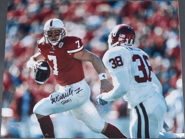 ERIC CROUCH AUTOGRAPHED SIGNED NEBRASKA CORNHUSKERS 16x20 PHOTO COA