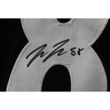 Pat Freiermuth Autographed/Signed Pro Style Black XL Jersey Beckett 45947