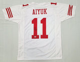 Brandon Aiyuk Signed San Francisco 49ers Pro Style White Jersey Beckett