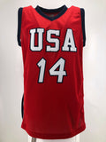 Gary Payton Signed 2000 Sydney Olympics Jersey (Beckett Hologram) Team USA Guard