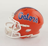 Malik Davis Signed Florida Gator Mini-Helmet Inscribed "Chomp Chomp!!" (JSA COA)