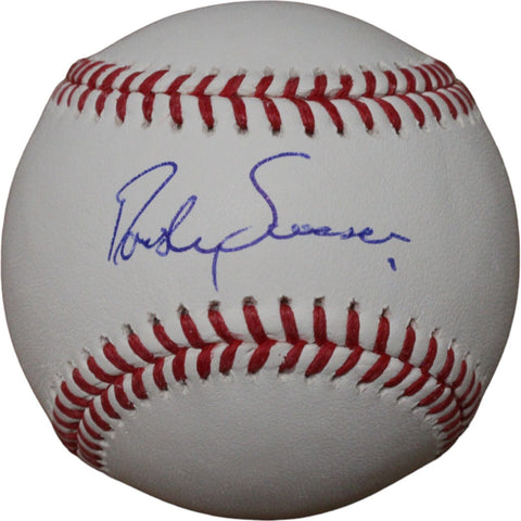 Dansby Swanson Autographed/Signed Chicago Cubs OML Baseball MLB 46736