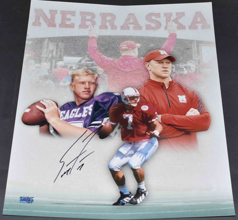 SCOTT FROST SIGNED AUTOGRAPHED NEBRASKA CORNHUSKERS 16x20 PHOTO COA