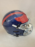 MALIK NABERS SIGNED NEW YORK GIANTS ALTERNATE SPEEDFLEX HELMET FANATICS QR