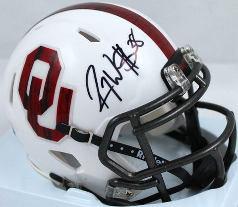 Roy Williams Autographed Oklahoma Sooners BTW Speed Mini Helmet-Beckett W Holo