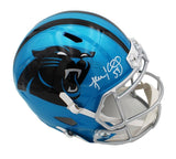 Luke Kuechly Signed Carolina Panthers Speed Full Size Flash NFL Helmet