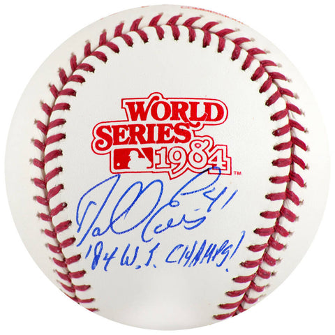 Darrell Evans Signed Rawlings 1984 World Series (Tigers) Baseball w/INS (SS COA)