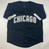 Autographed/Signed Carson Fulmer Chicago Black Baseball Jersey JSA COA