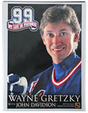 Rangers Wayne Gretzky Signed 99 My Life In Pictures Hard Cover Book BAS #AD64150