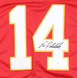 Ed Podolak Signed Kansas City Chiefs Jersey (JSA COA) Super Bowl IV Running Back