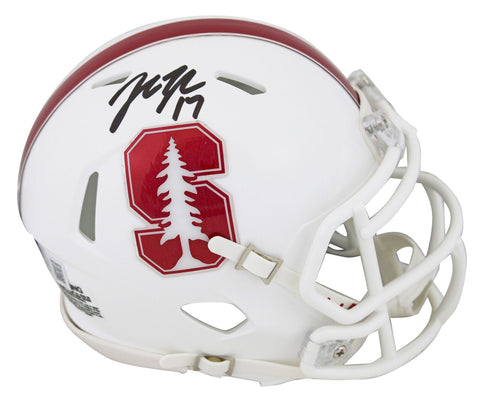 Stanford John Lynch Authentic Signed Speed Mini Helmet Autographed BAS Witnessed