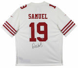 49ers Deebo Samuel Authentic Signed White Nike Game Jersey Fanatics #B815512