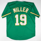 Mason Miller Signed Oakland Athletics Jersey "The Reaper" (Beckett) A's Closer