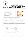 Yankees Derek Jeter Authentic Signed Manfred Oml Baseball BAS #AE09664