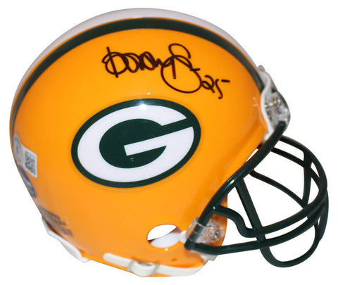 Dorsey Levens Autographed Green Bay Packers VSR4 Mini Helmet Beckett 35579