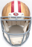 Fred Warner Autographed Gold Full Size Authentic Helmet 49ers Beckett 1W133000