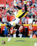 ANTONIO BROWN AUTOGRAPHED 16X20 PHOTO PITTSBURGH STEELERS BECKETT BAS 138207