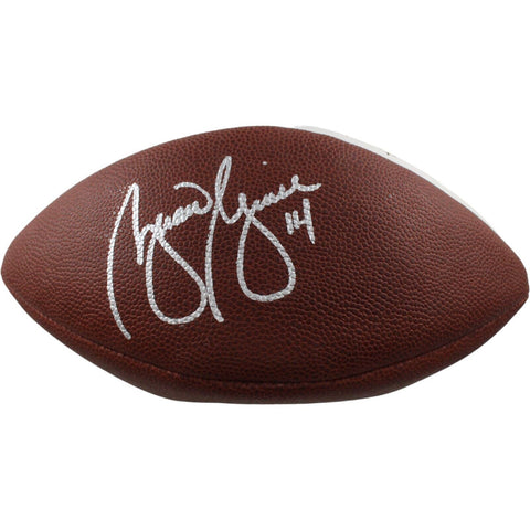 Brian Griese Autographed Michigan Wolverines Logo Football Beckett 44314