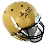 Roger Staubach Signed Navy Midshipmen Schutt Full Size Helmet - Heisman 63