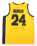 Kris Murray Signed Iowa Hawkeyes Jersey (PSA) Portland 2023 1st Rd PK 21 Overall