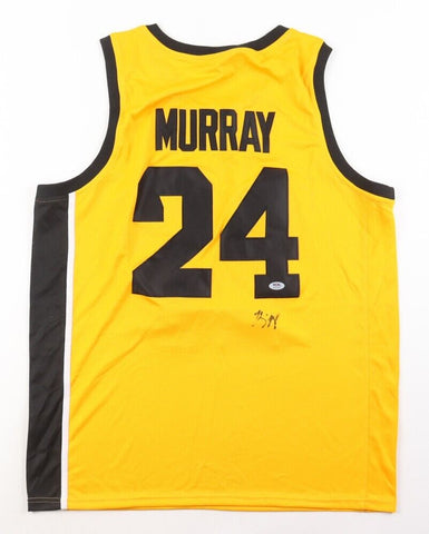 Kris Murray Signed Iowa Hawkeyes Jersey (PSA) Portland 2023 1st Rd PK 21 Overall